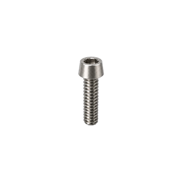 M6 Titanium Tapered Socket Cap Bolt — Raw Titanium