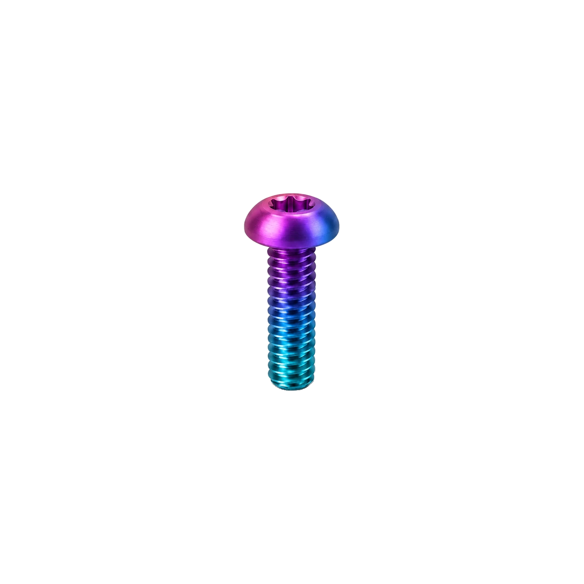 M6 Titanium Button Head Bolt — Candy Gloss