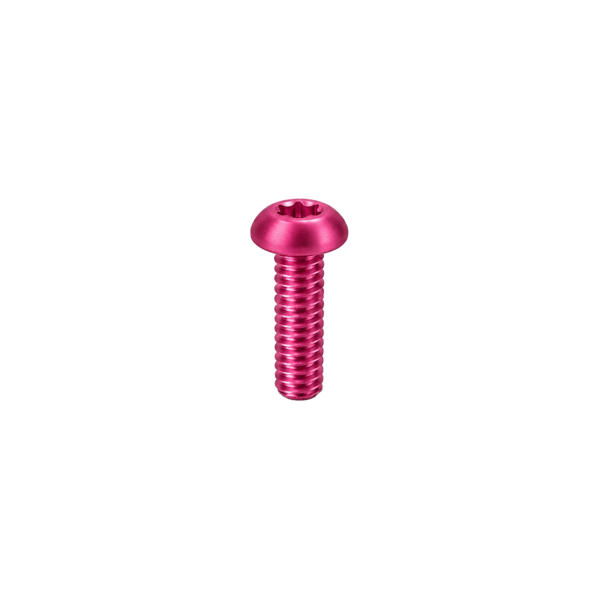 M6 Titanium Button Head Bolt — Champagne Pink