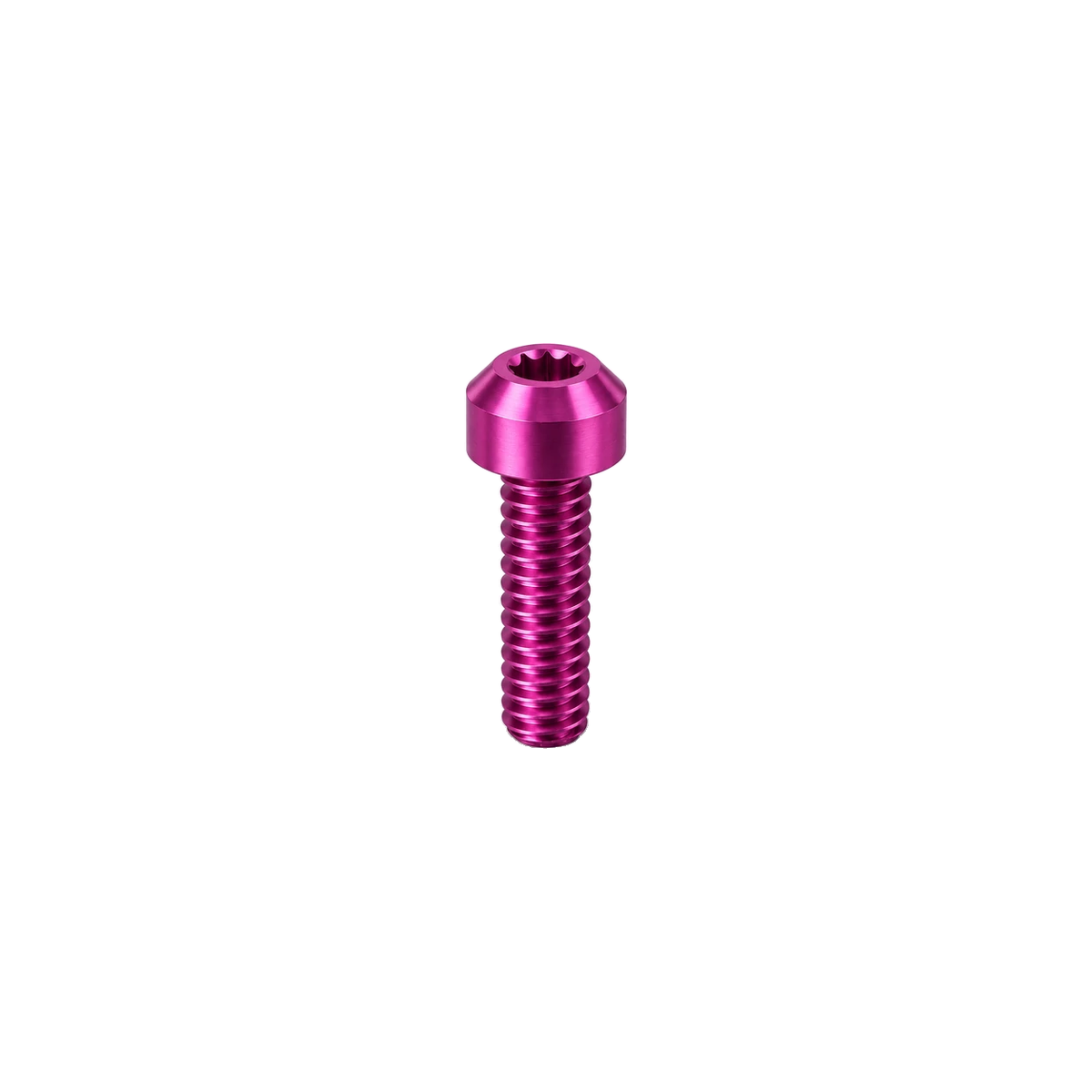 M6 Titanium Dome Head Bolt — Magenta