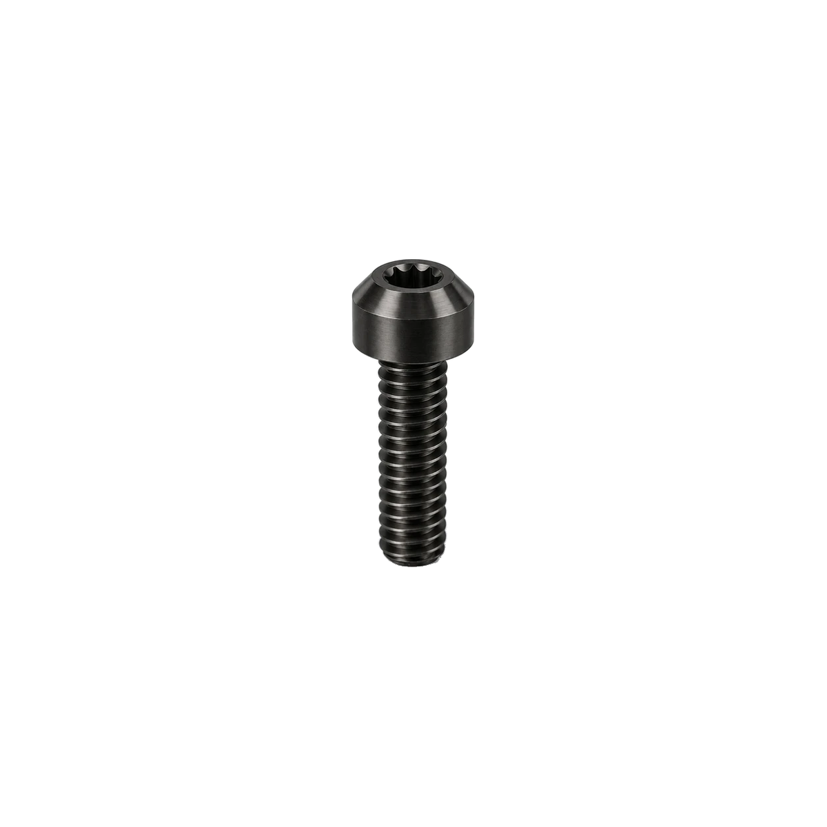 M6 Titanium Dome Head Bolt — Black
