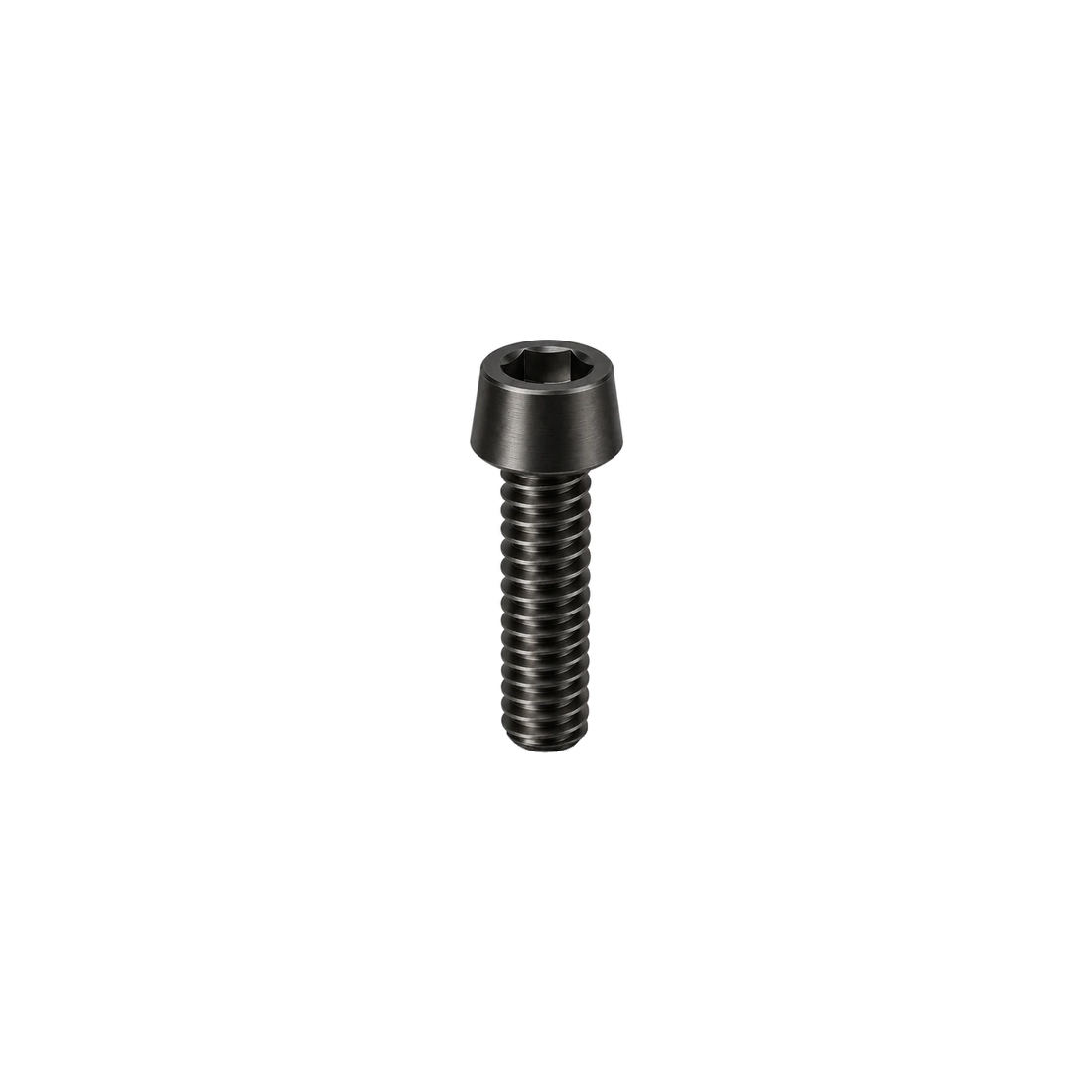 M8 Titanium Tapered Socket Cap Bolt — Raw Titanium