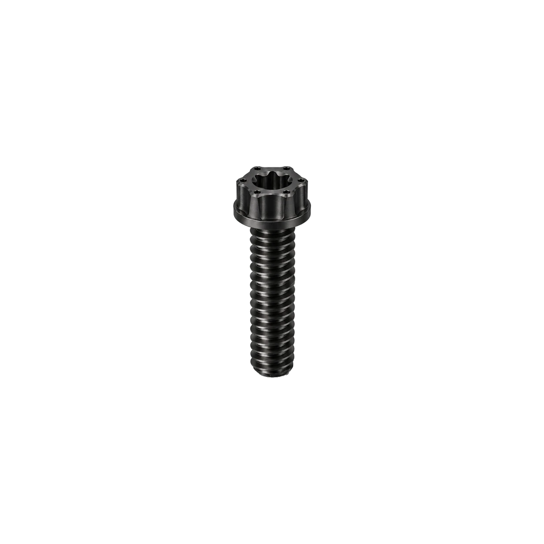 M10 Titanium Torx Flanged Head Bolt – Pitch 1.5 — Raw Titanium