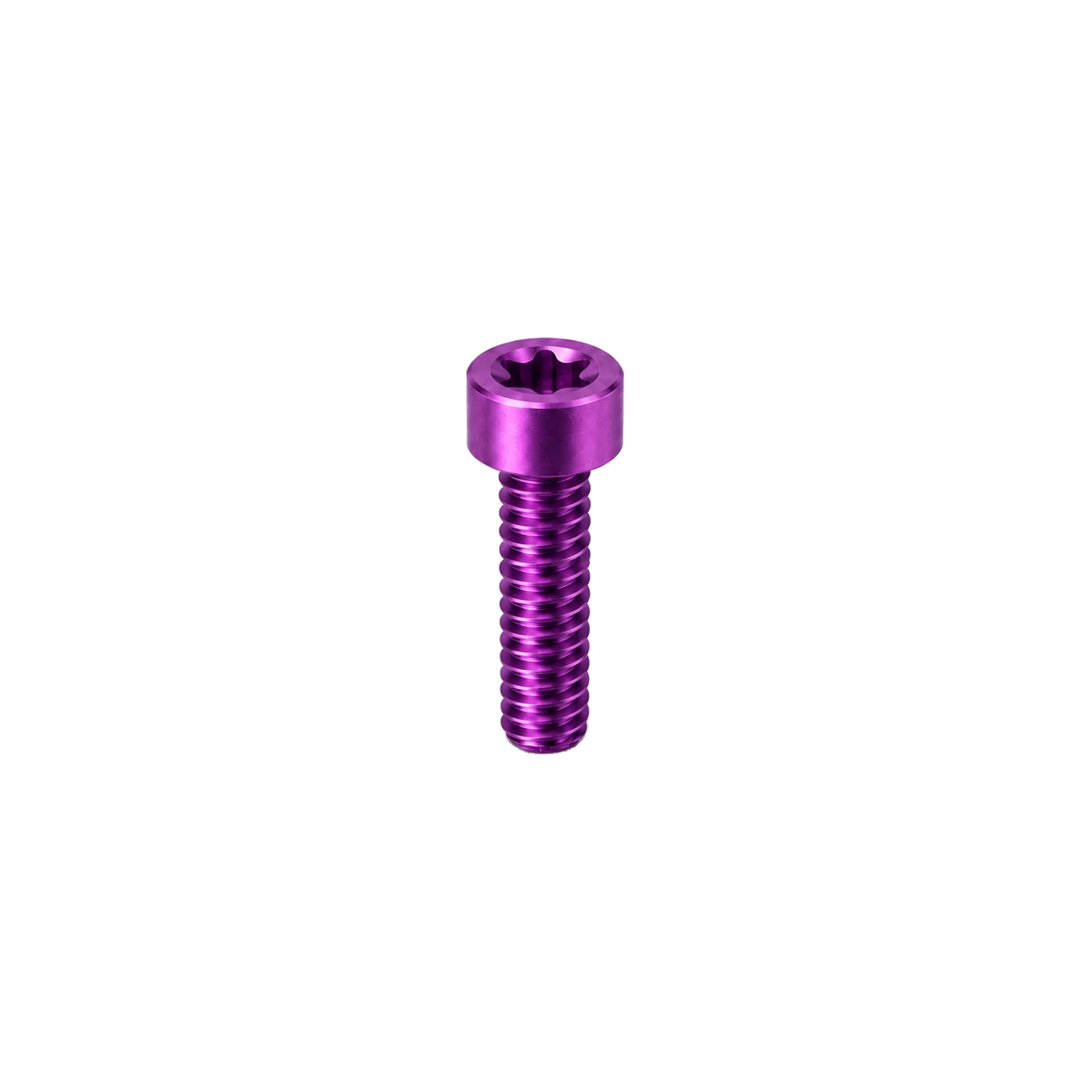 M10 Titanium Socket Cap Bolt – Pitch 1.25 — Purple
