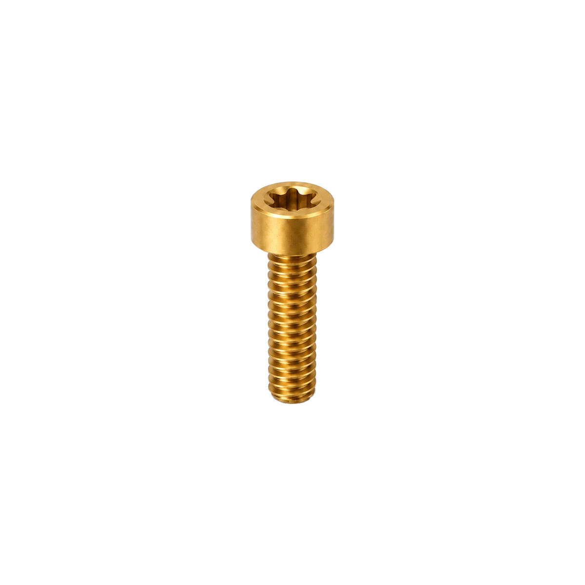 M10 Titanium Socket Cap Bolt – Pitch 1.5 — Gold