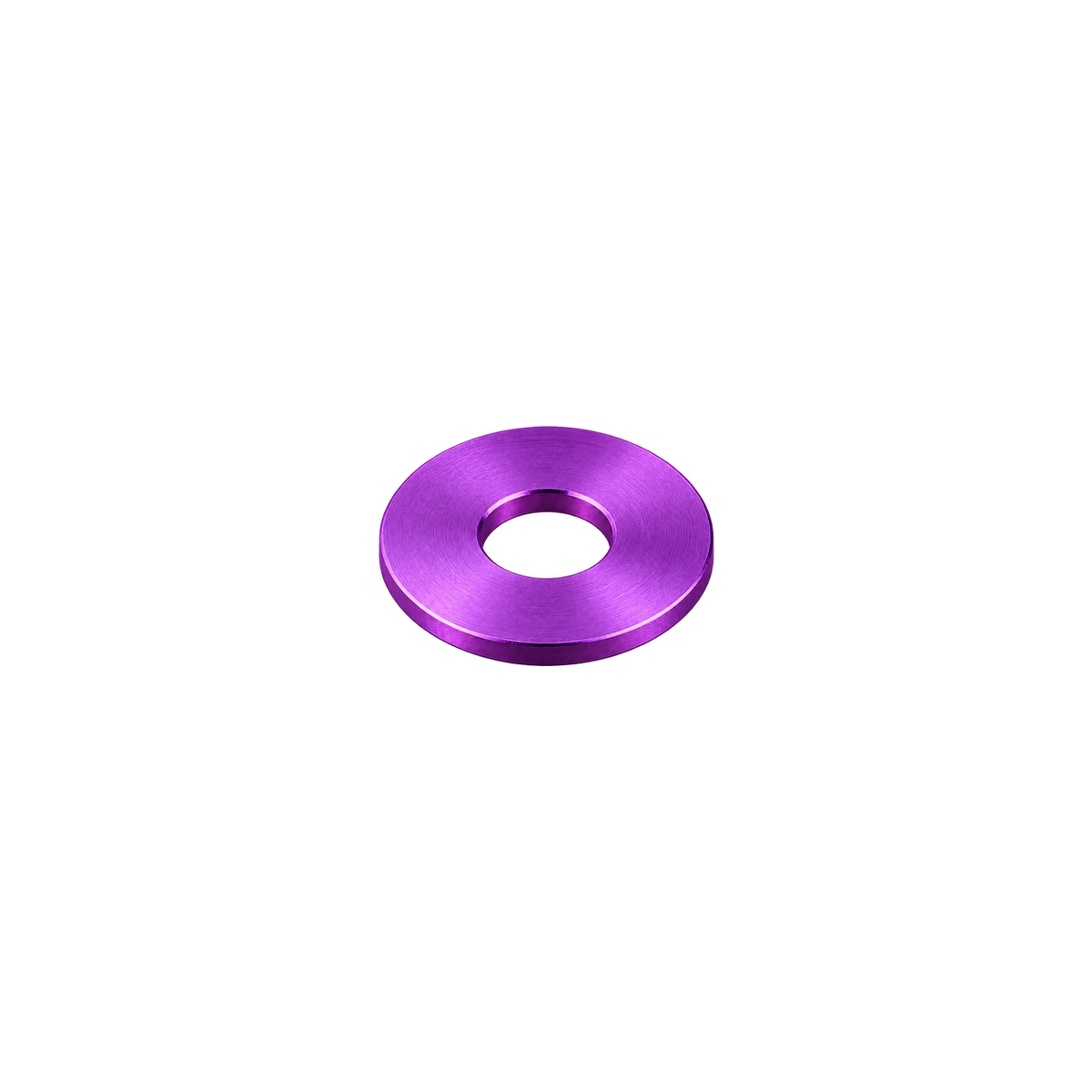 M4 Titanium Flat Washer — Purple