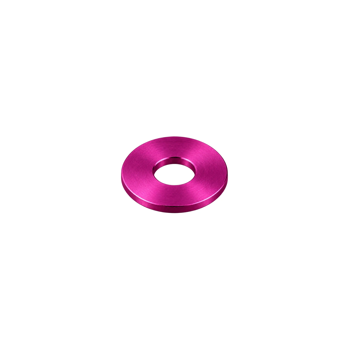 M6 Titanium Flat Washer — Magenta