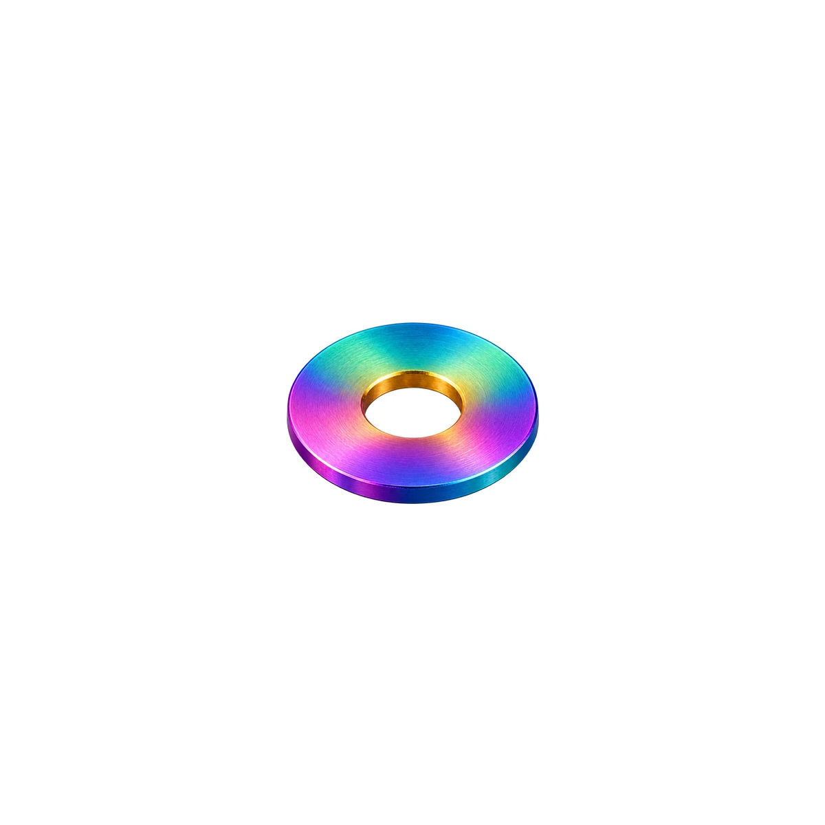 M12 Titanium Flat Washer — Rainbow