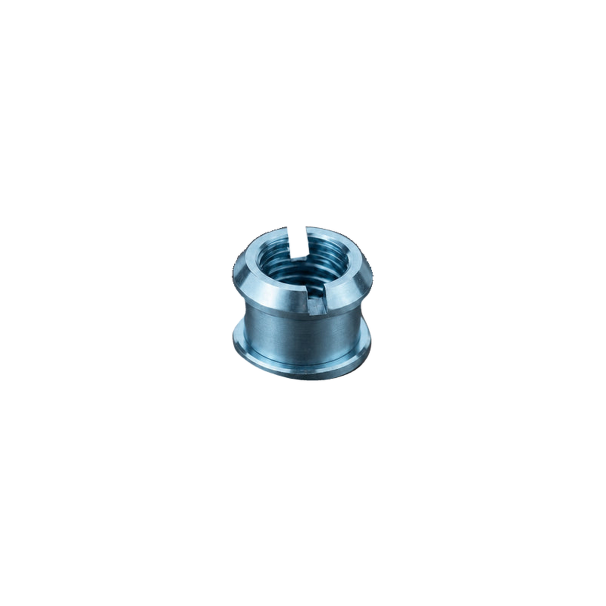 M8 x 10 Titanium Double Chainring Bolt Set — Ice Blue