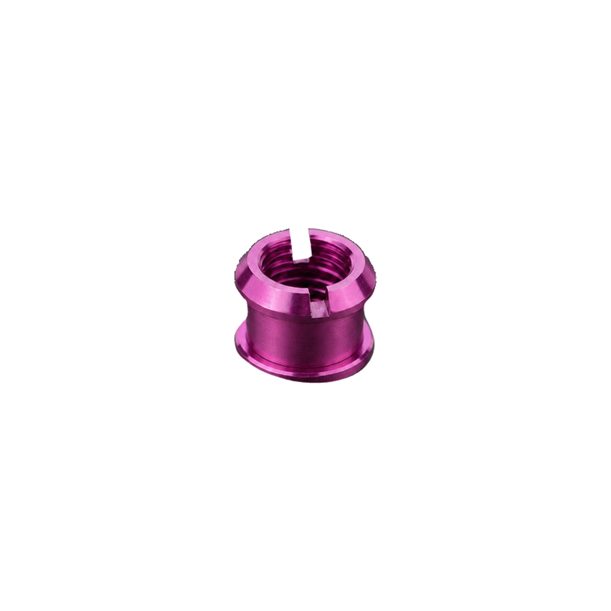M8 x 10 Titanium Double Chainring Bolt Set — Magenta