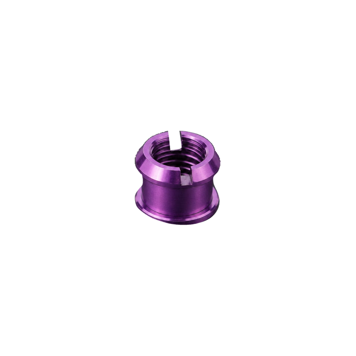 M8 x 10 Titanium Double Chainring Bolt Set — Purple