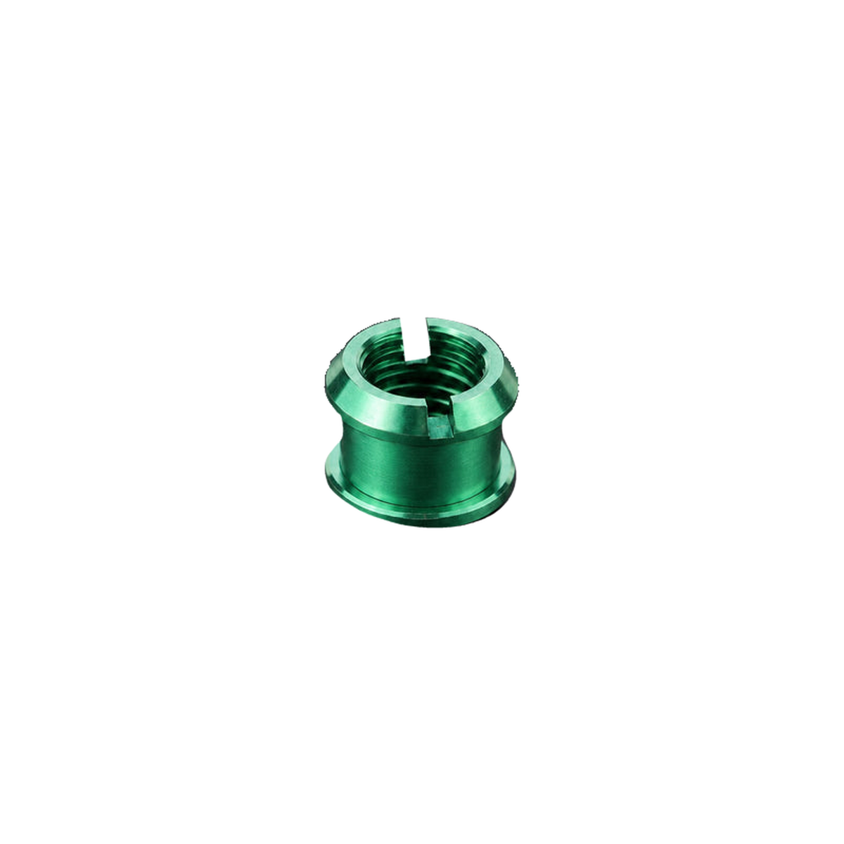 M8 x 10 Titanium Double Chainring Bolt Set — Green