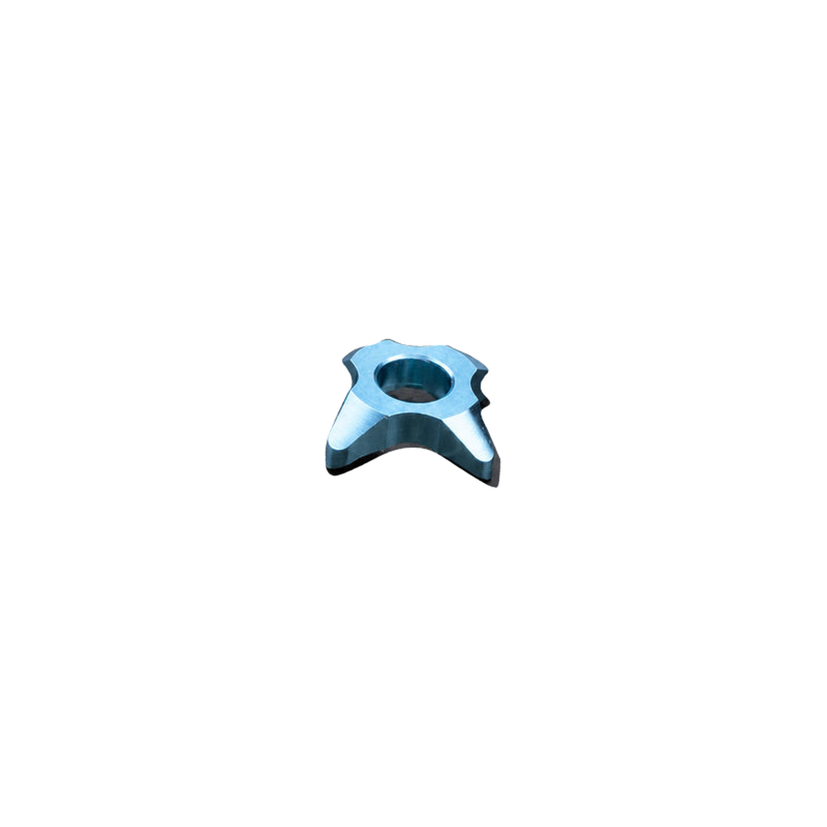 SRAM Direct Mount Front Derailleur Titanium Fixing Bolt — Ice Blue