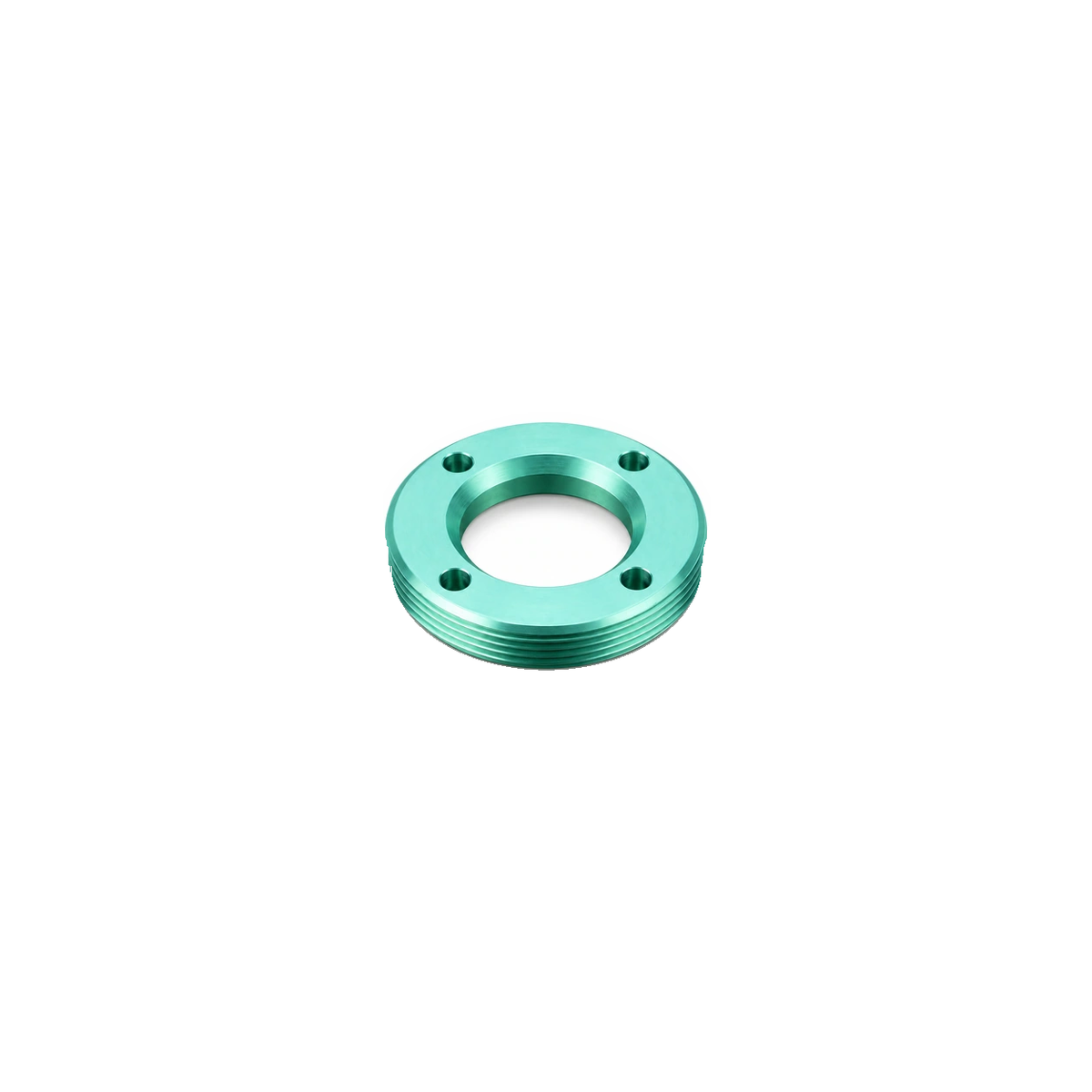 SRAM Titanium DUB Crank Cap & 8-Bolt Spider Hardware — Green