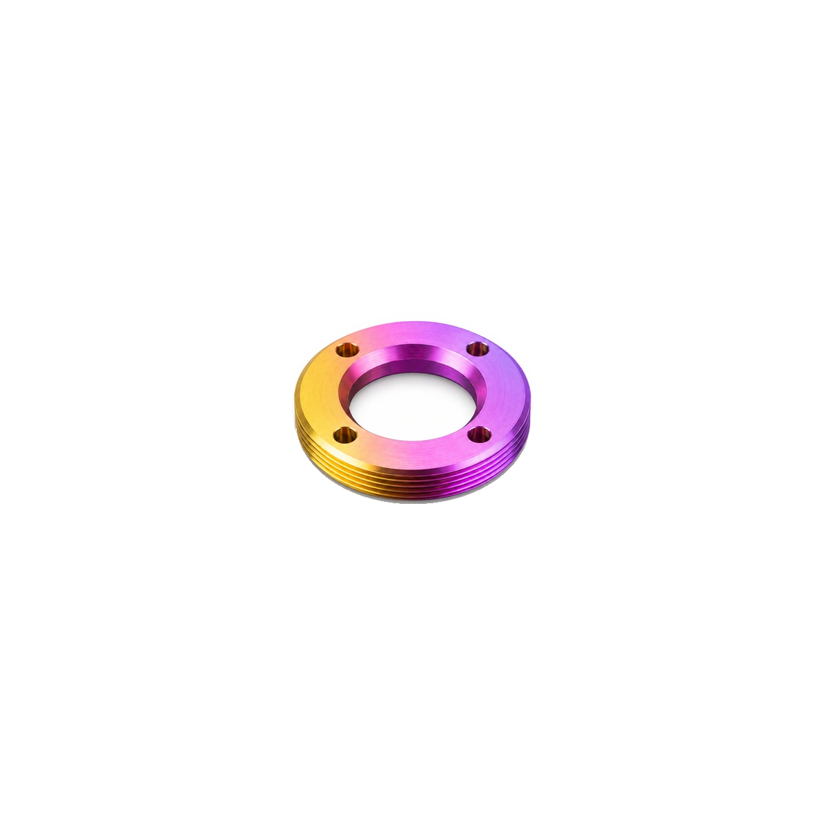 SRAM Titanium DUB Crank Cap & 8-Bolt Spider Hardware — Candy Gloss