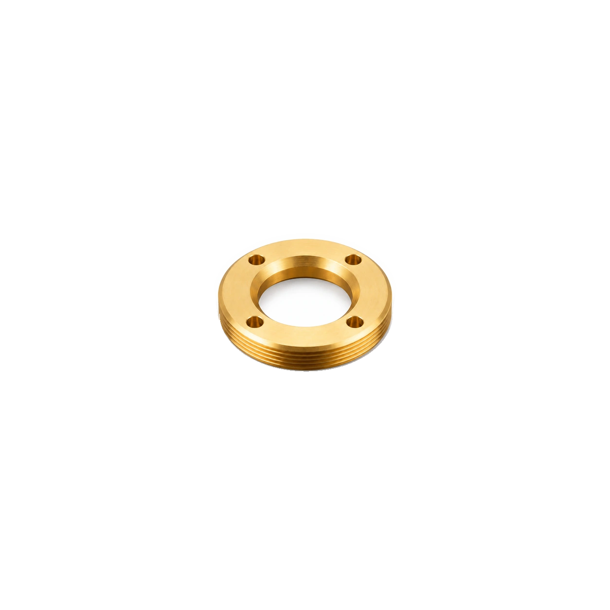 SRAM Titanium DUB Crank Cap & 8-Bolt Spider Hardware — Gold
