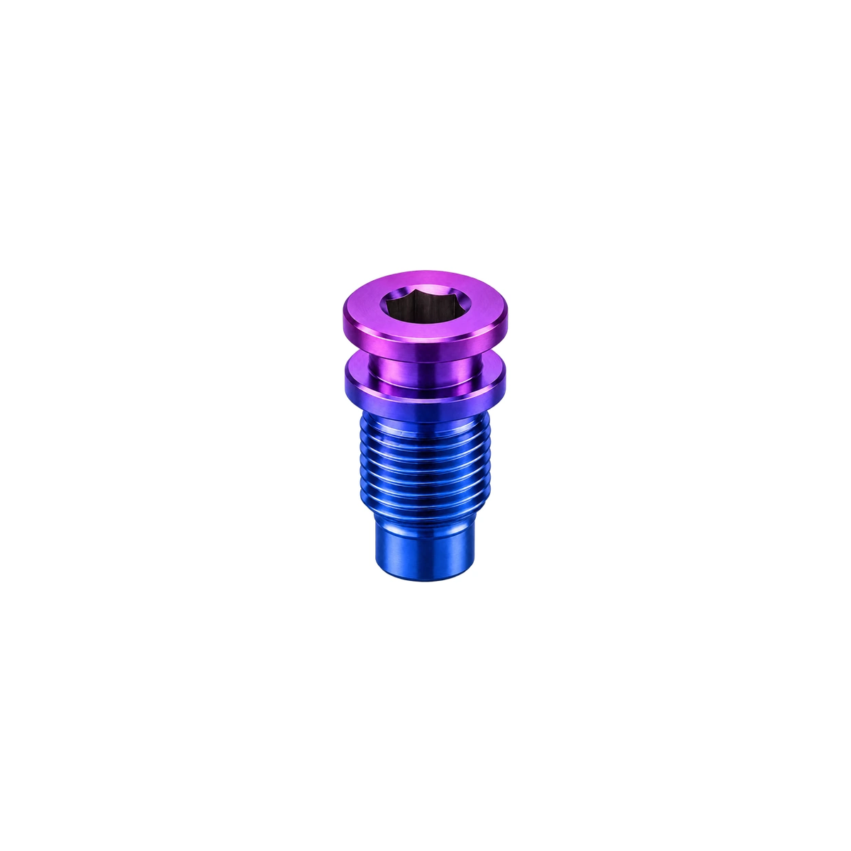 Shimano Rear Derailleur Titanium Pivot Axle — Blue Purple