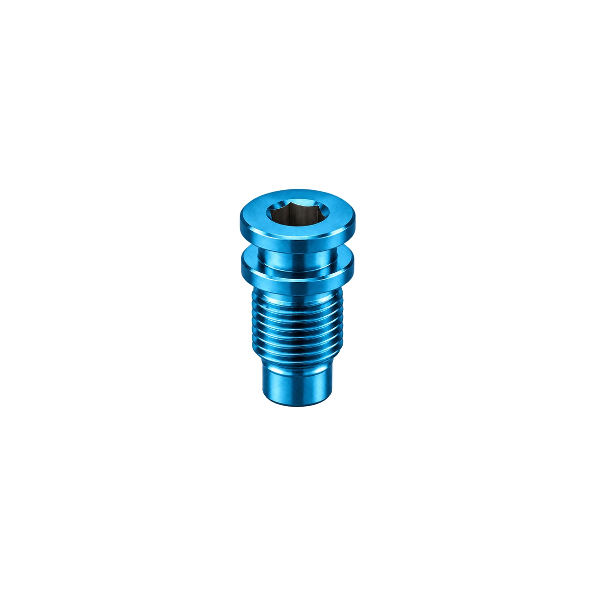 SRAM Road Rear Derailleur Titanium Pivot Axle — Aqua Blue