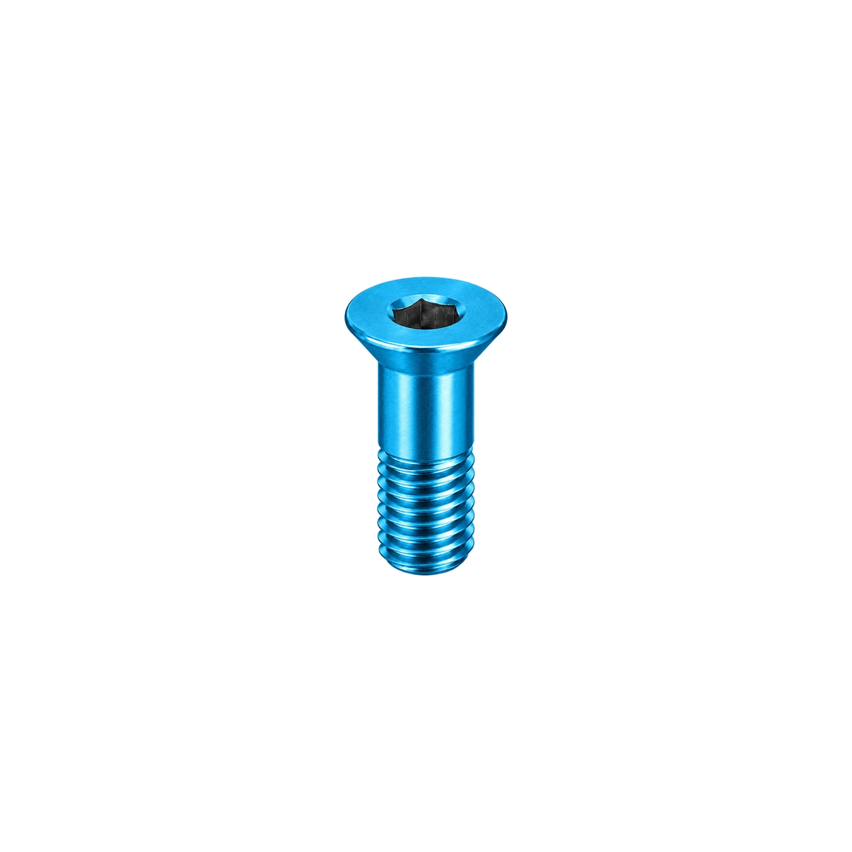 Titanium Rear Derailleur Pulley Bolts — Aqua Blue