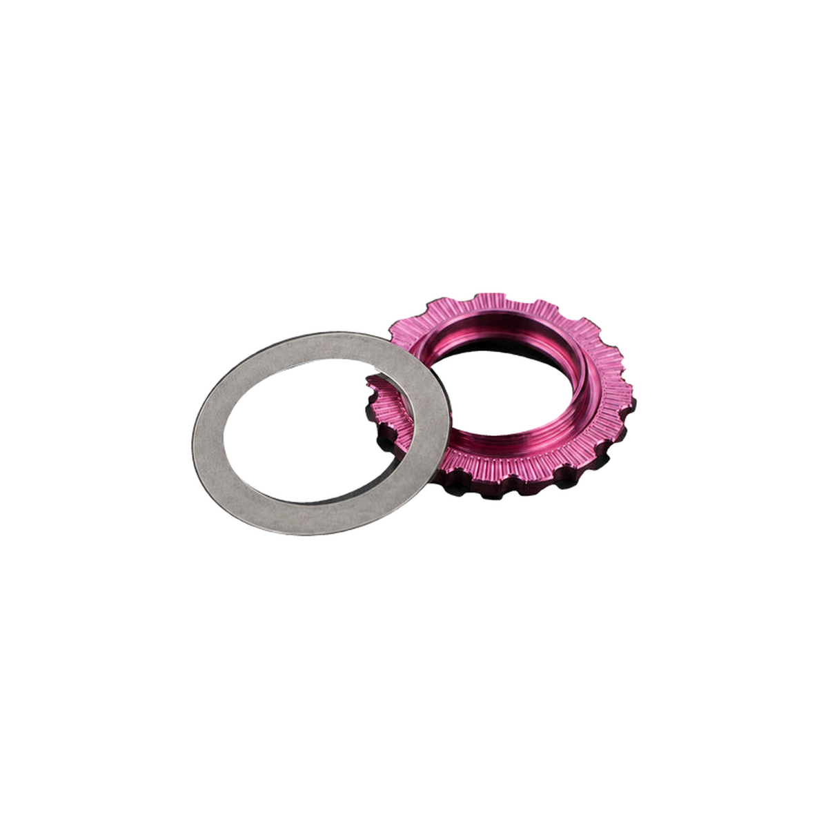 Titanium Centerlock Rotor Lockring (Internal Spline) — Champagne Pink