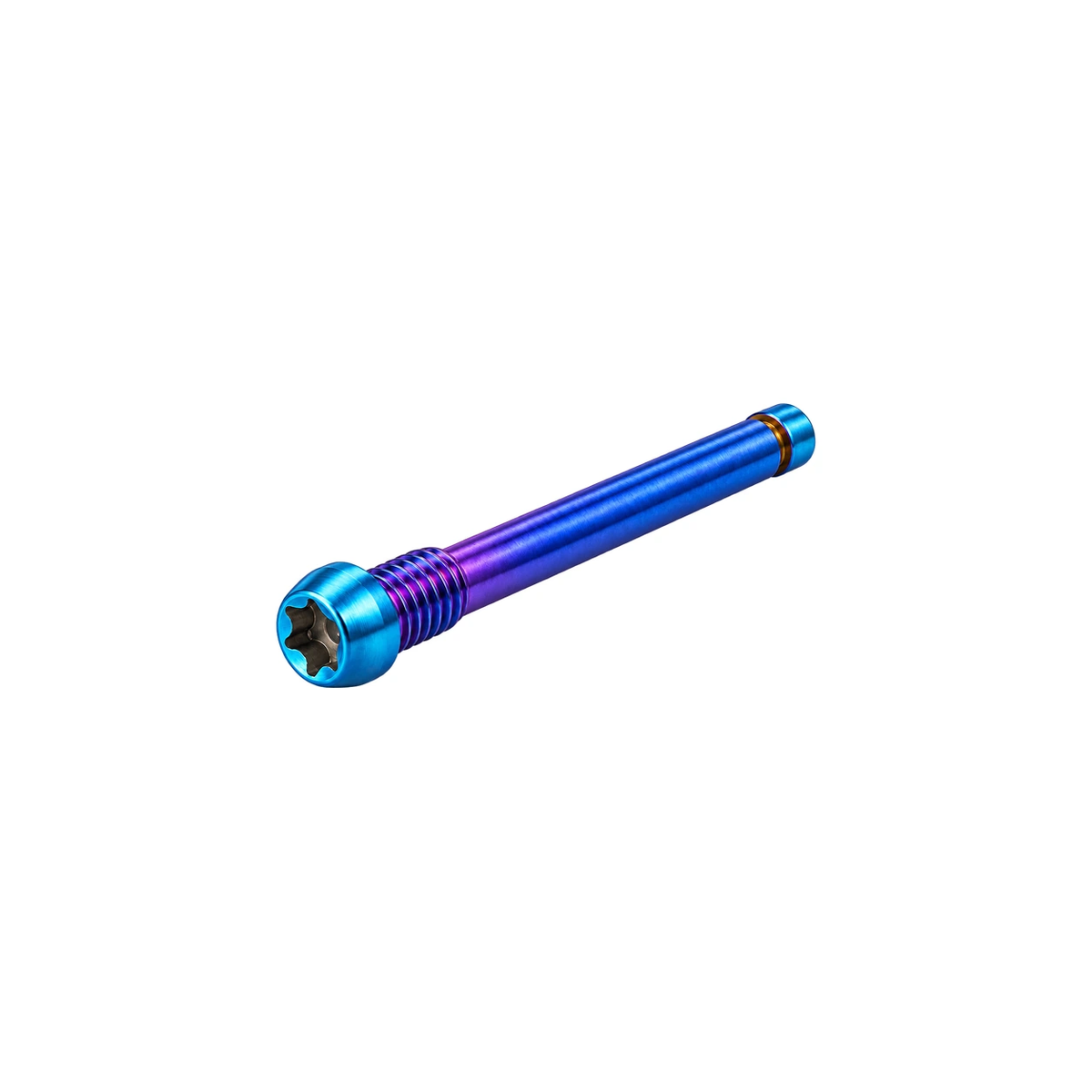 Titanium Brake Pad Retaining Pin for Magura — Burnt Blue