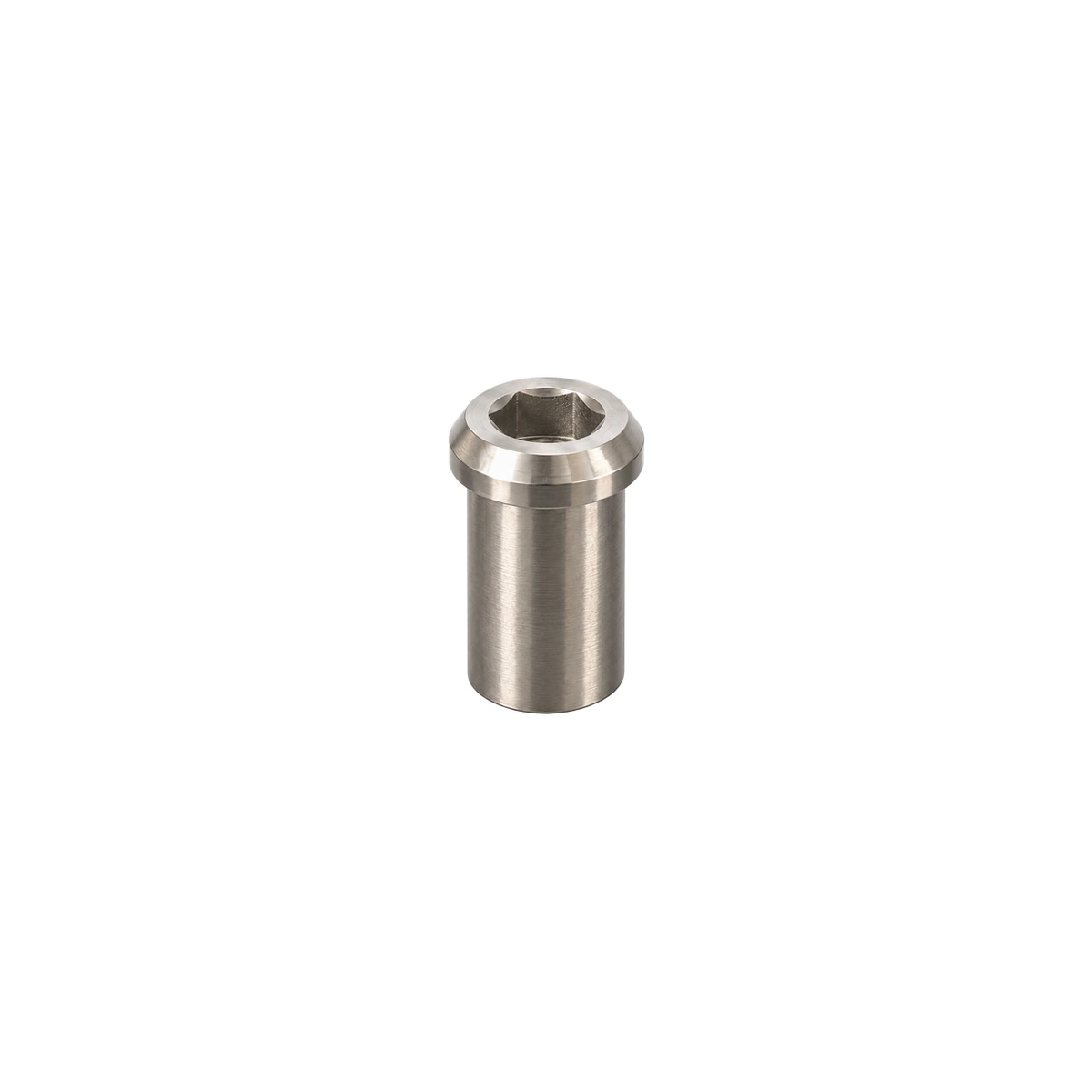 Titanium C-Clip Fixing Nut — Raw Titanium