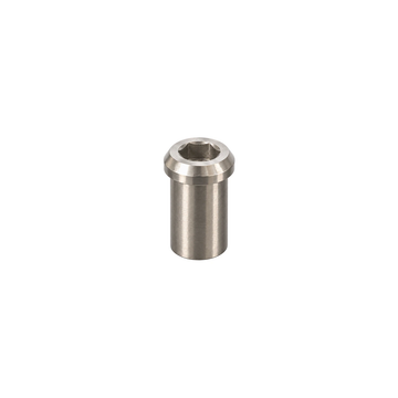 Titanium C-Clip Fixing Nut — Raw Titanium
