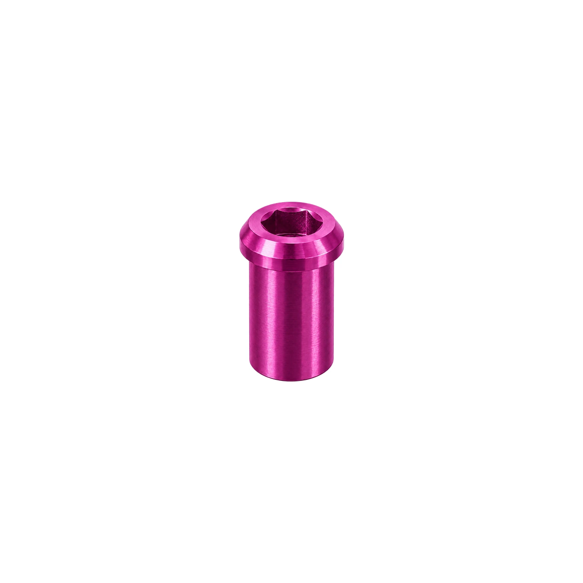 Titanium C-Clip Fixing Nut — Magenta