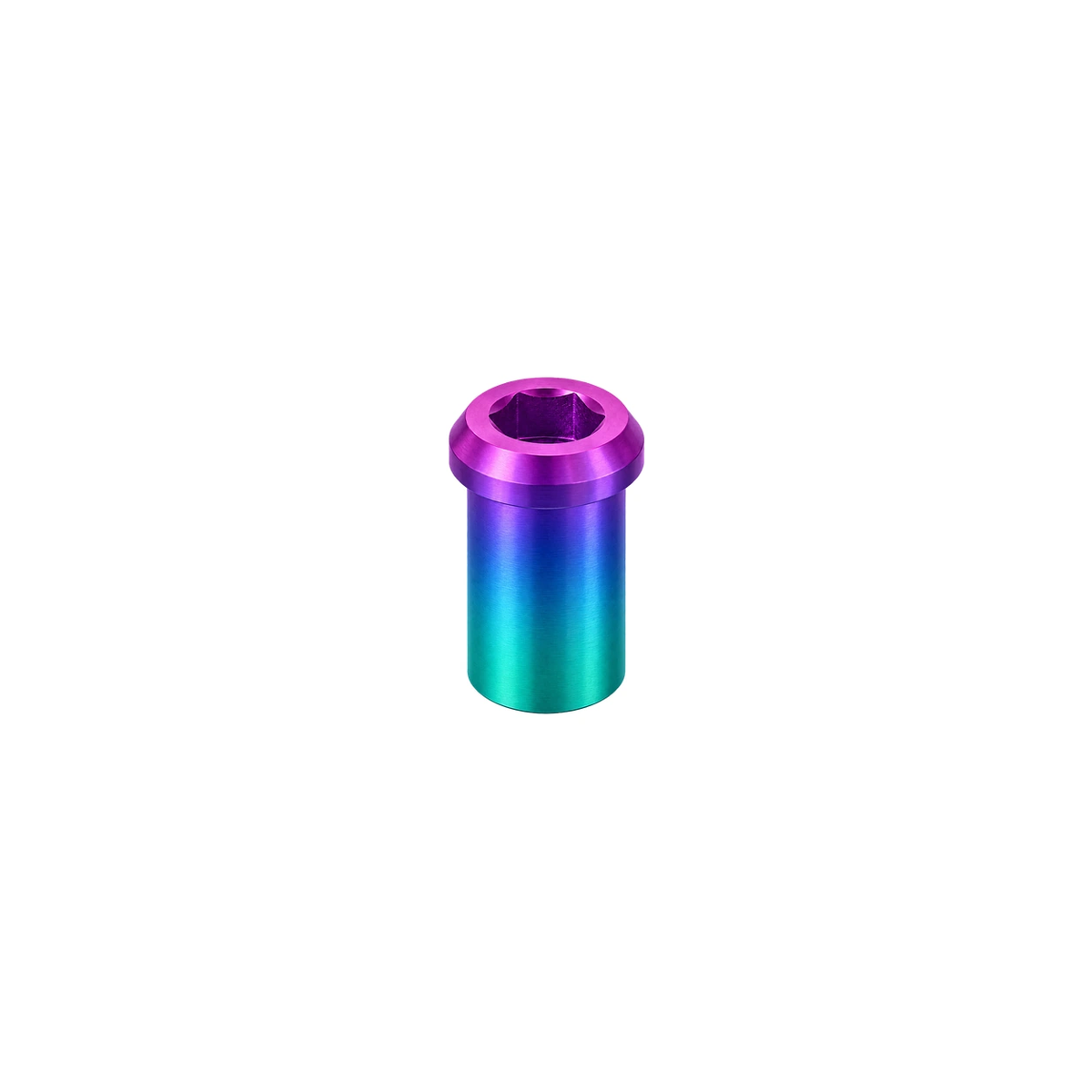 Titanium C-Clip Fixing Nut — Candy Matte