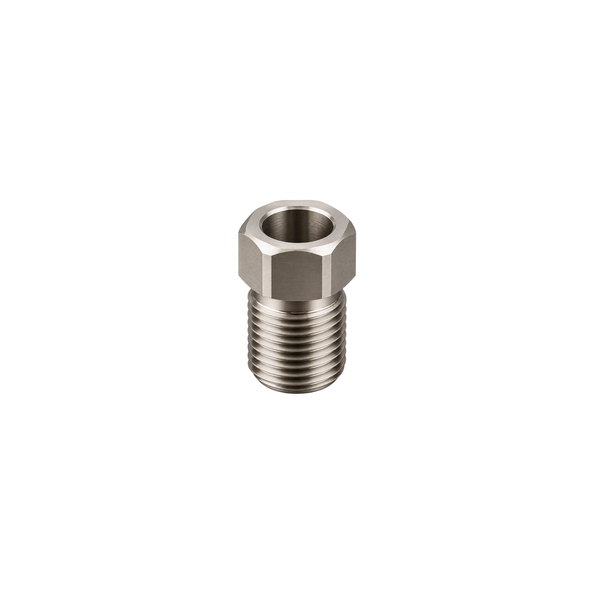 Titanium Brake Hose Bolt M8 Fine for Shimano / SRAM — Raw Titanium