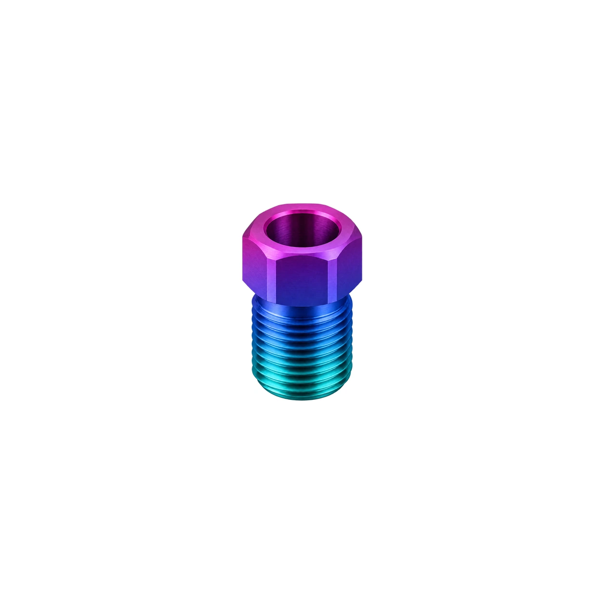 Titanium Brake Hose Bolt M8 Fine for Shimano / SRAM — Candy Matte