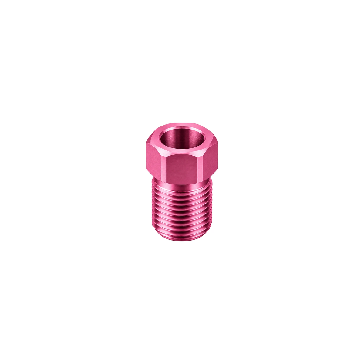 Titanium Brake Hose Bolt M8 Fine for Shimano / SRAM — Champagne Pink