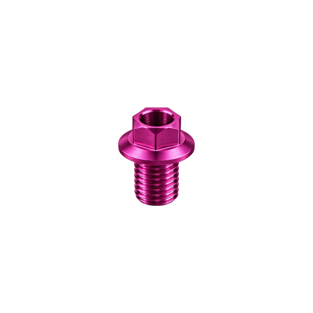 Titanium Brake Hose Bolt M9 Coarse for Shimano Road — Magenta