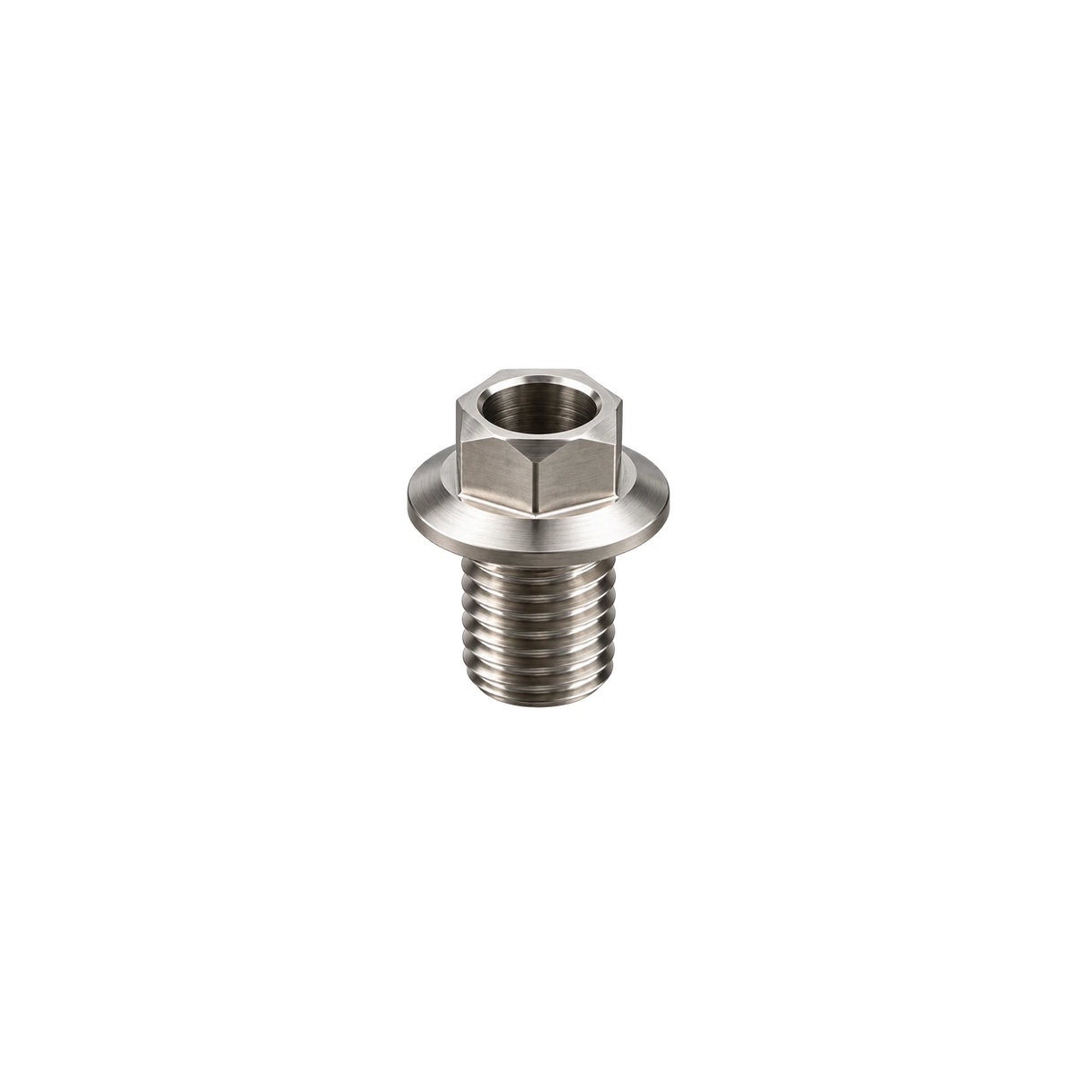 Titanium Brake Hose Bolt M9 Coarse for Magura — Raw Titanium