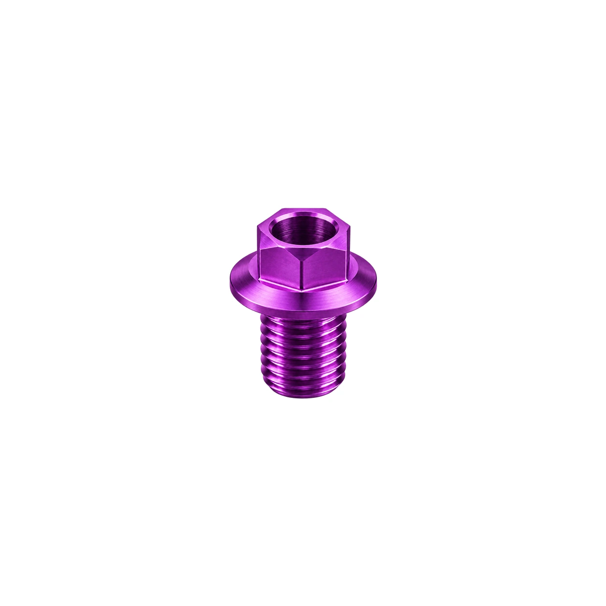 Titanium Brake Hose Bolt M9 Coarse for Magura — Purple