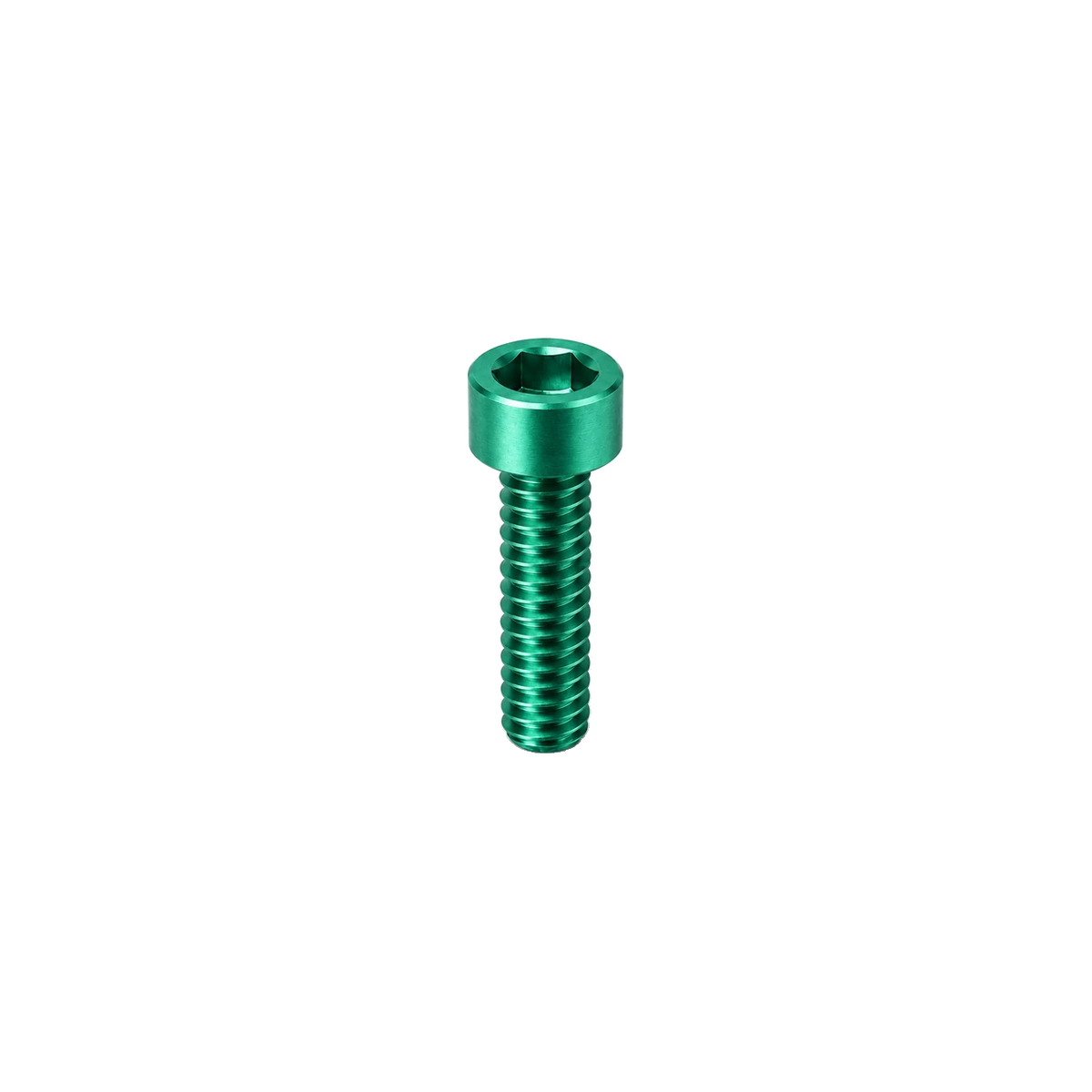M6 Titanium Headset Top Cap Bolt — Green