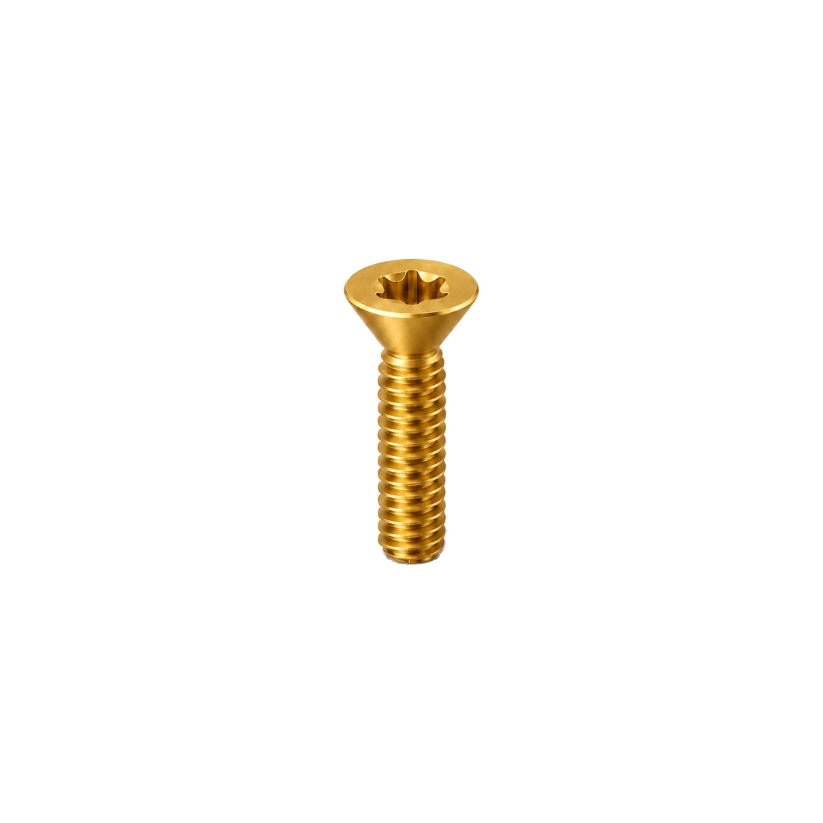 M6 Titanium Headset Top Cap Bolt — Gold