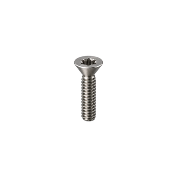 M6 Titanium Headset Top Cap Bolt — Raw Titanium