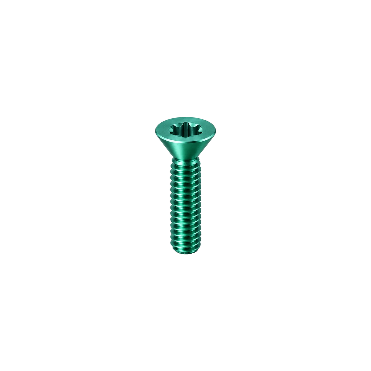 M6 Titanium Headset Top Cap Bolt — Green