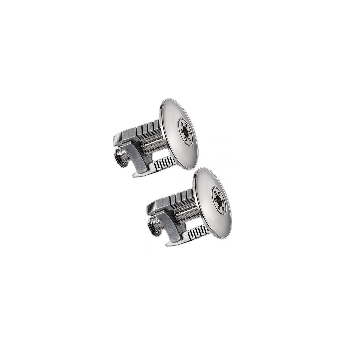 Titanium Bar End Plugs (Set of 2) — Raw Titanium