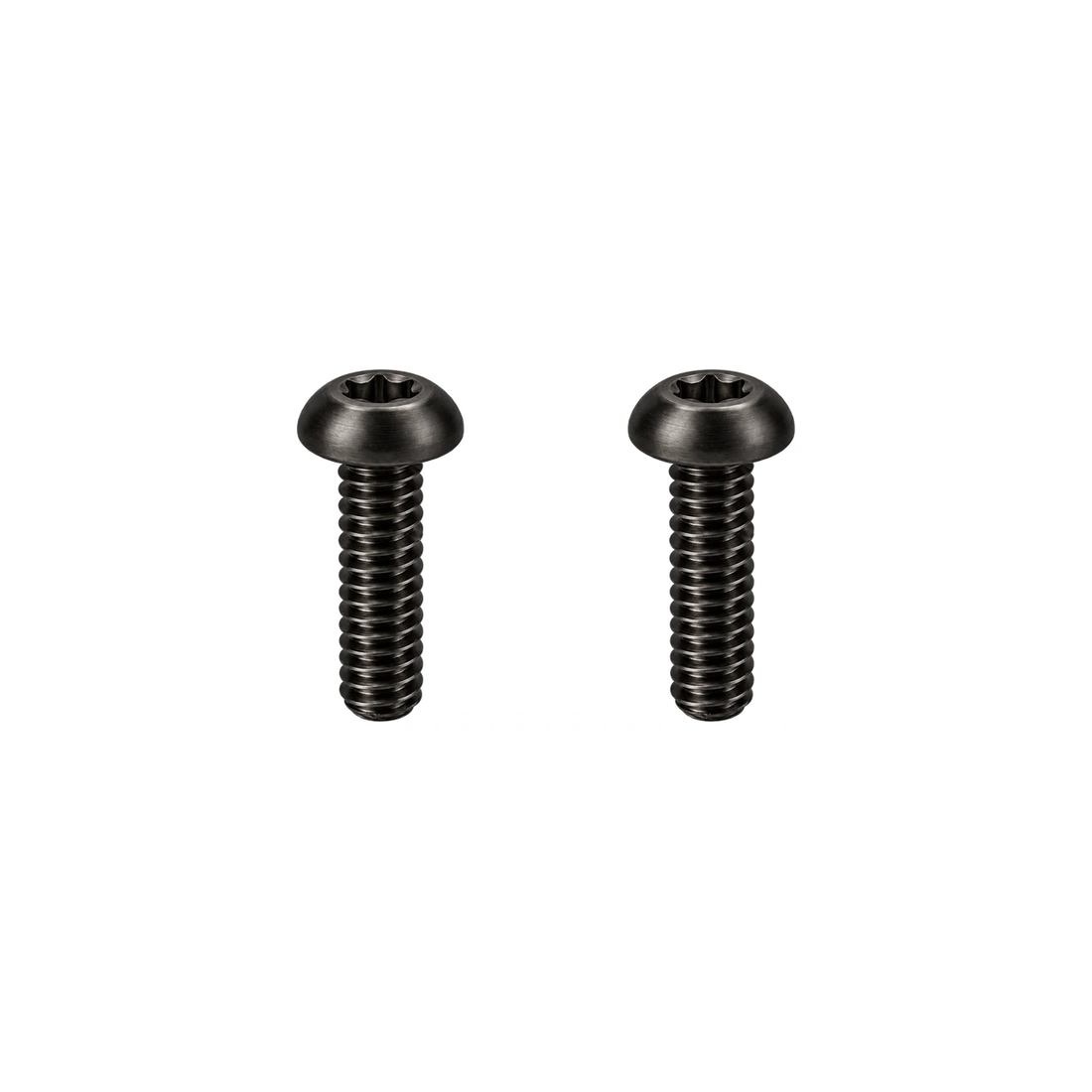 M5 Titanium Bottle Cage Bolt Set (12mm) — Raw Titanium