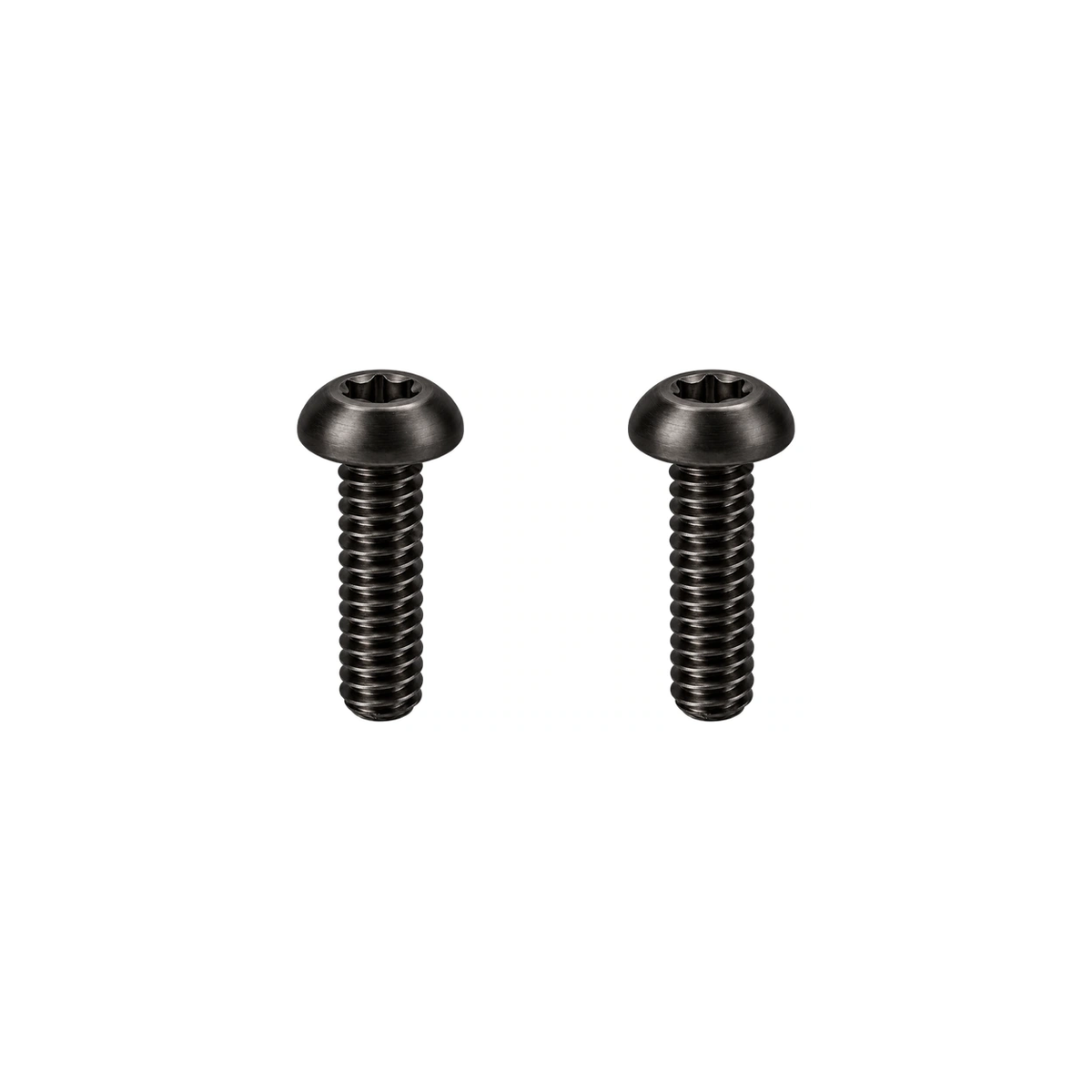 M5 Titanium Bottle Cage Bolt Set (12mm) — Black