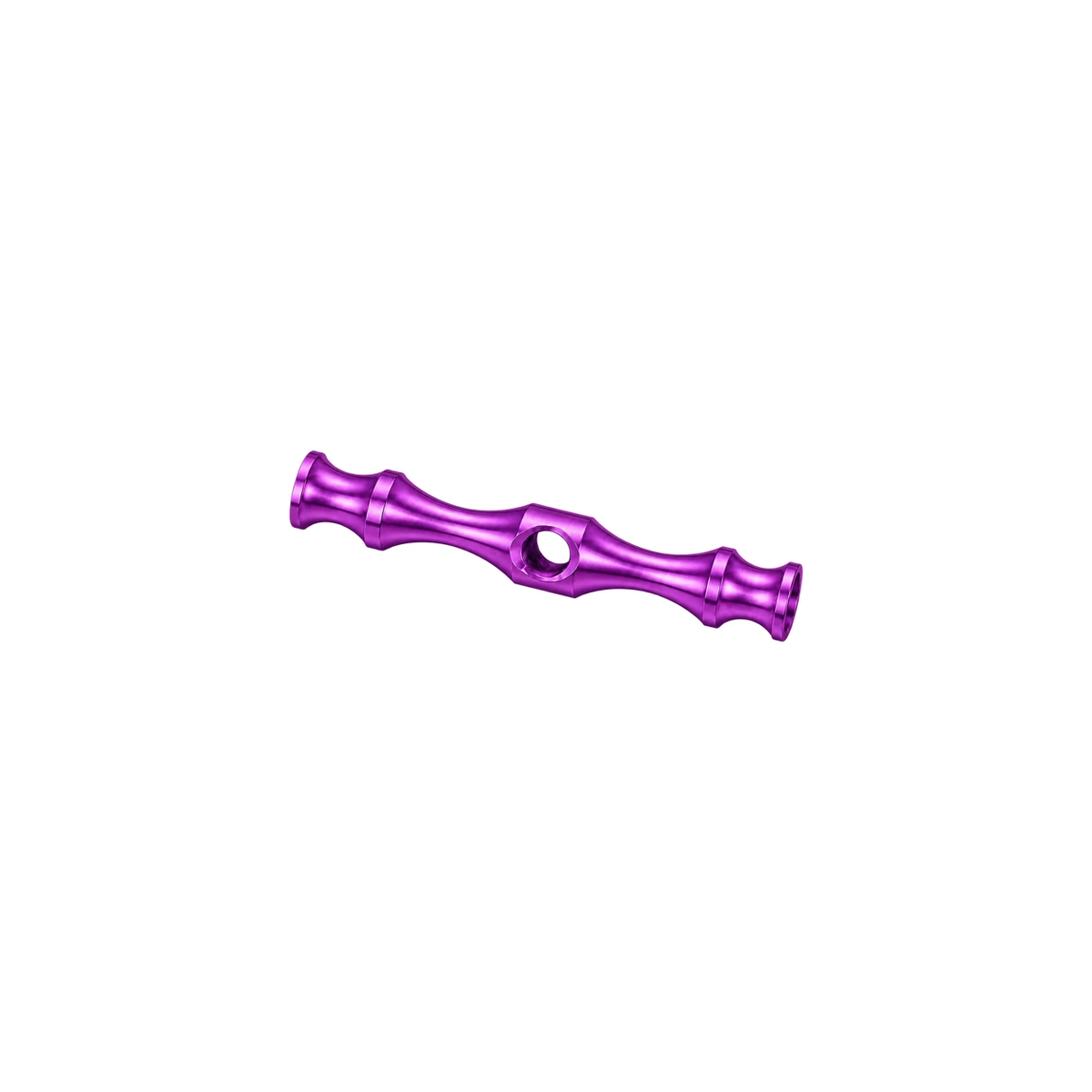 Titanium Saddle Clamp Yoke (M5) — Purple