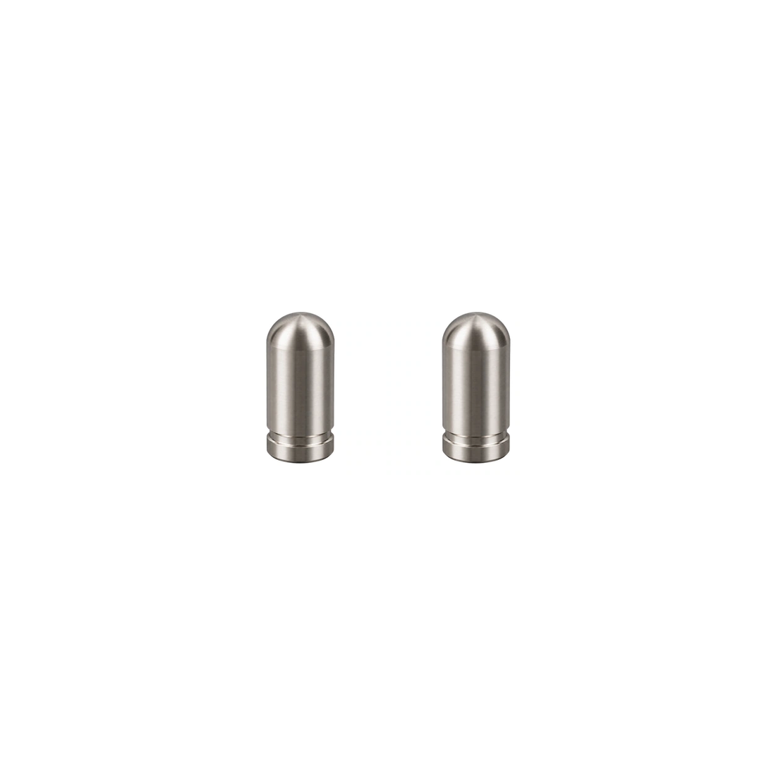 Titanium Valve Caps — Raw Titanium