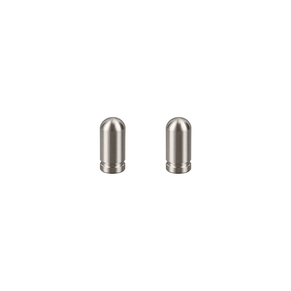 Titanium Valve Caps — Raw Titanium