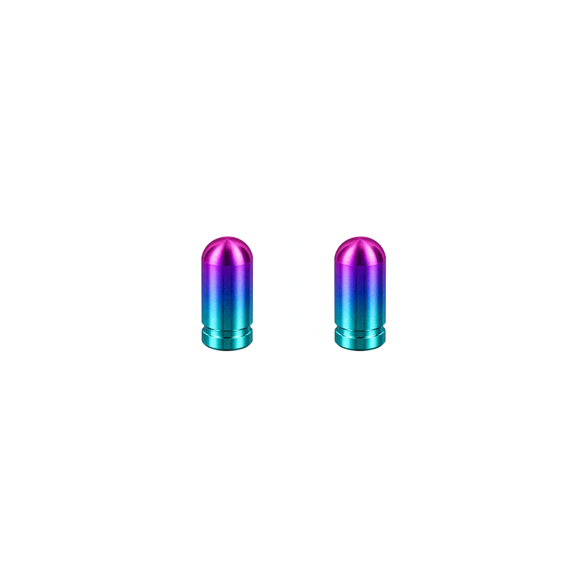 Titanium Valve Caps — Candy Gloss