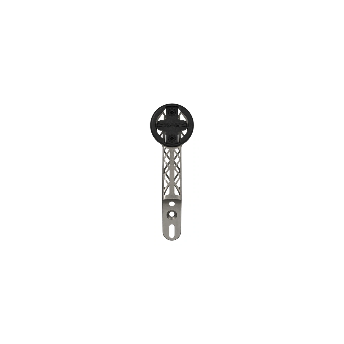 Titanium Computer Mount for THM Frontale & Tibia — Raw Titanium