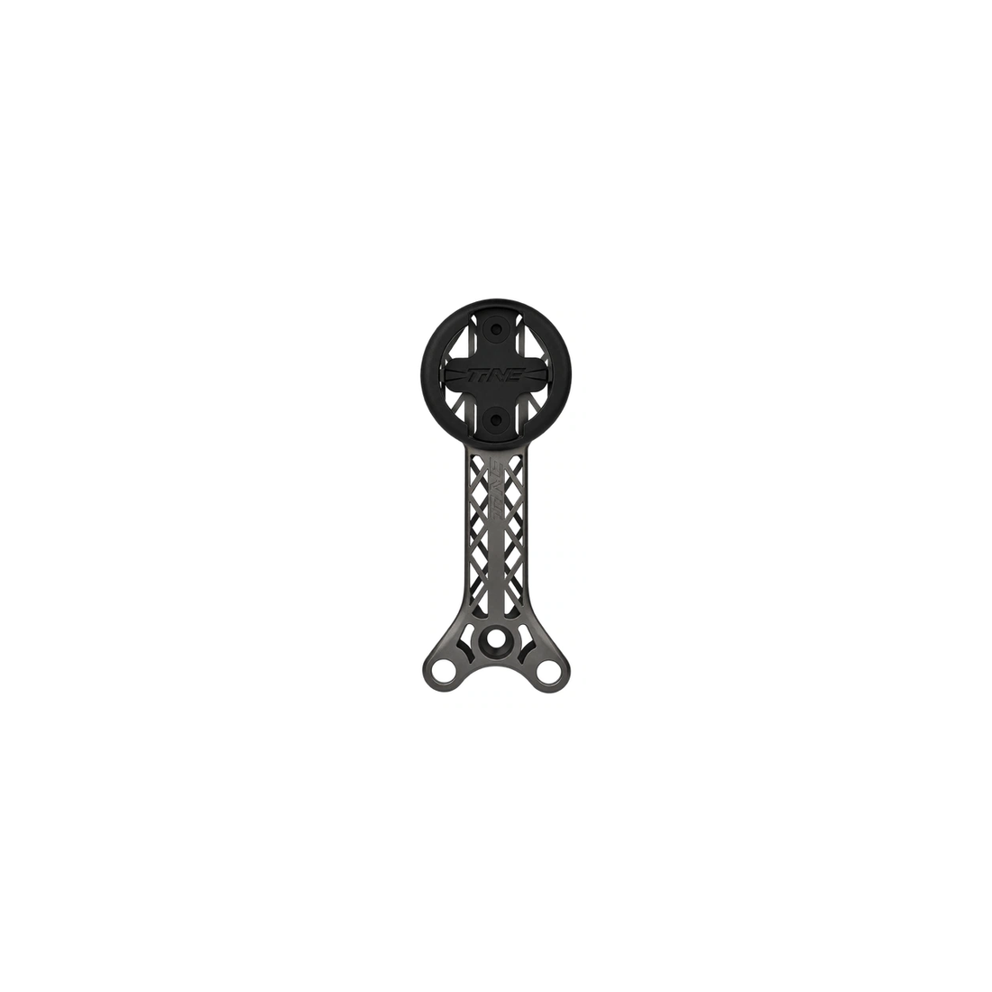 Titanium Computer Mount for Deda Alanera & Alanera RS — Raw Titanium