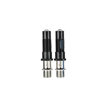Chaser Titanium Axle Assembly for Shimano R550 / 105 / Ultegra Pedals — Raw Titanium
