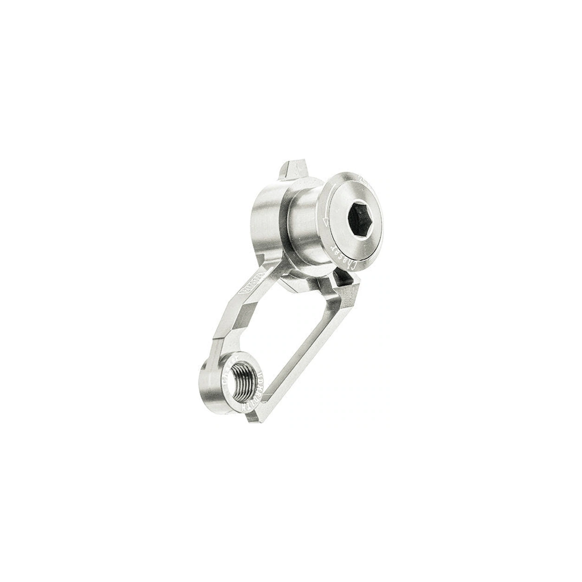 Chaser Direct-Mount UDH Hanger for Shimano R-Series Road Derailleurs — Raw Titanium